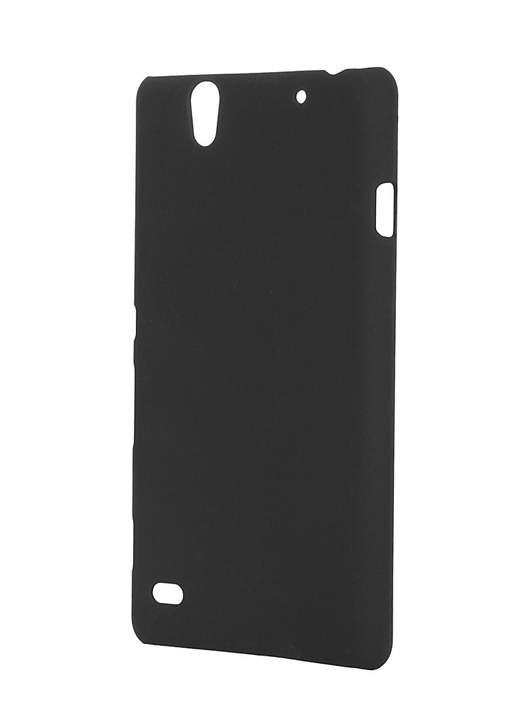 Ibox Аксессуар Чехол-накладка Sony Xperia C4 iBox Fresh Black