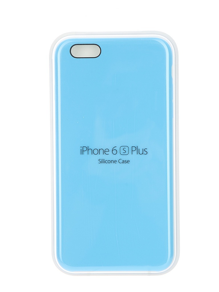 Apple Аксессуар Чехол APPLE iPhone 6S Plus Silicone Case Blue MKXP2ZM/A
