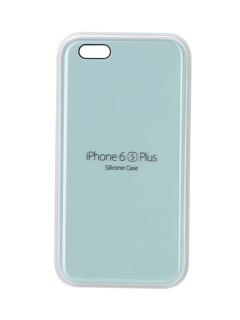 Apple Аксессуар Чехол APPLE iPhone 6S Plus Silicone Case Turquoise MLD12ZM/A