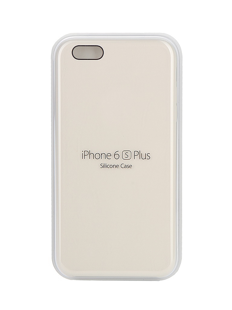 Apple Аксессуар Чехол APPLE iPhone 6S Plus Silicone Case Antique White MLD22ZM/A