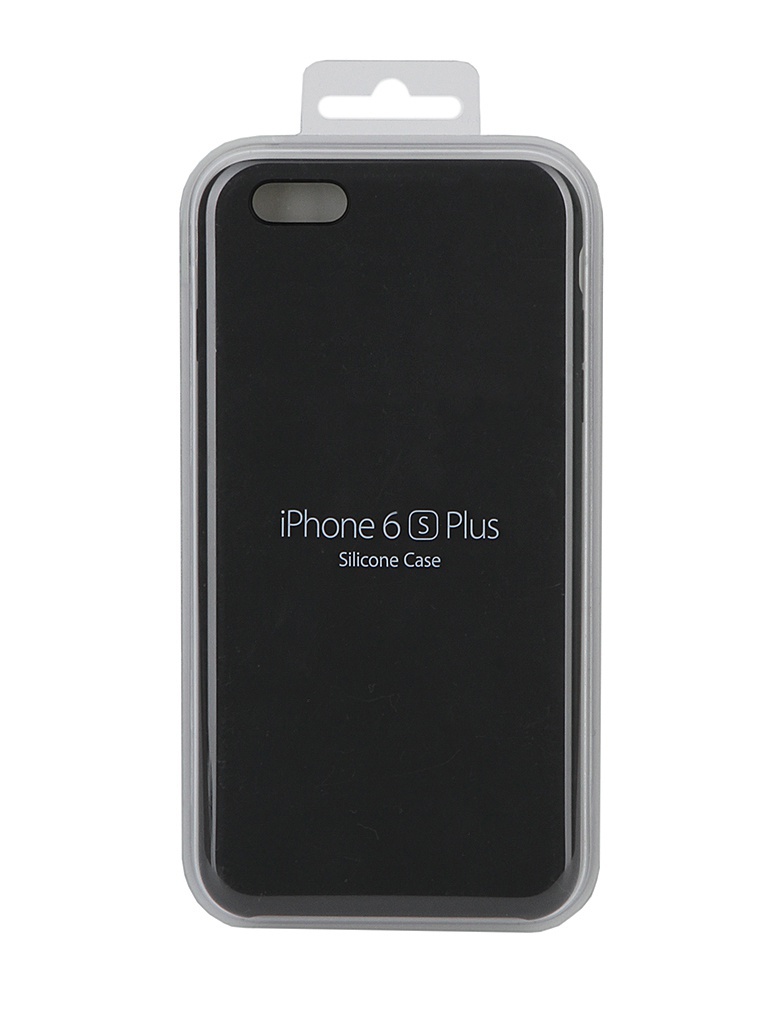 Apple Аксессуар Чехол APPLE iPhone 6S Plus Silicone Case Charcoal Gray MKXJ2ZM/A