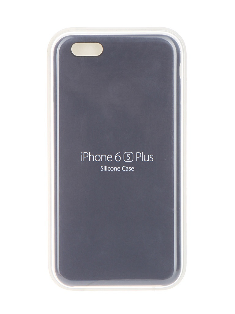 Apple Аксессуар Чехол APPLE iPhone 6S Plus Silicone Case Midnight Blue MKXL2ZM/A