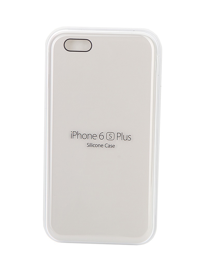 Apple Аксессуар Чехол APPLE iPhone 6S Plus Silicone Case Stone MKXN2ZM/A
