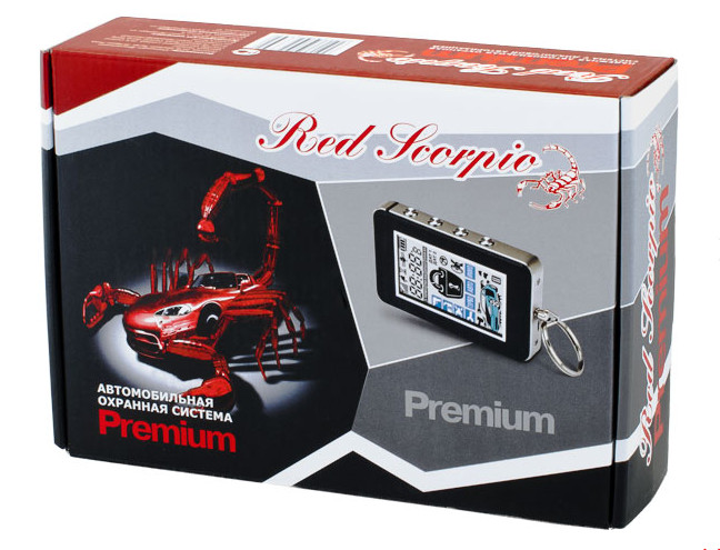  Сигнализация Red Scorpio Premium