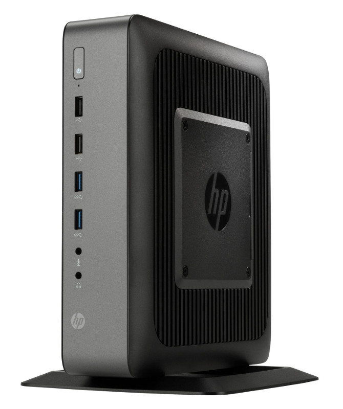 Hewlett-Packard Неттоп HP T620 F5A61AA (AMD GX-420CA 2.0 GHz/4096Mb/16Gb Flash/16Gb SSD/AMD Radeon HD8400E/Windows Embedded Standard 7 32-bit)