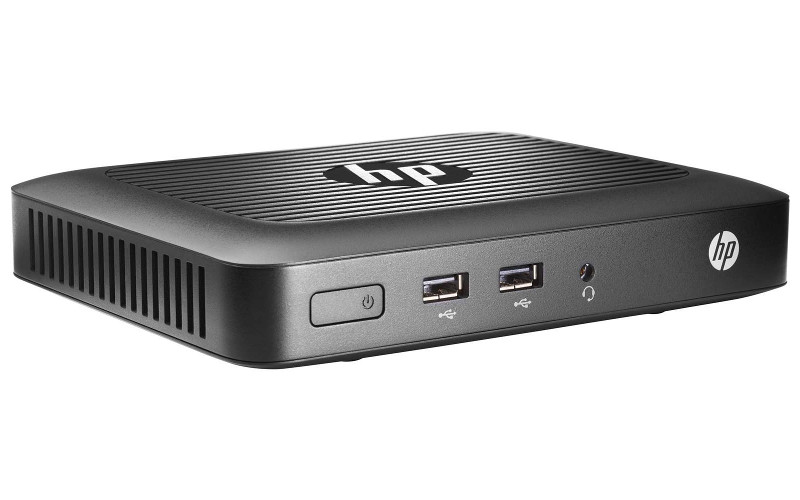 Hewlett-Packard Неттоп HP T420 Thin Client M5R76AA Black (AMD GX-209JA 1.0 GHz/2048Mb/16Gb SSD/Windows Embedded Standard 7 32-bit)