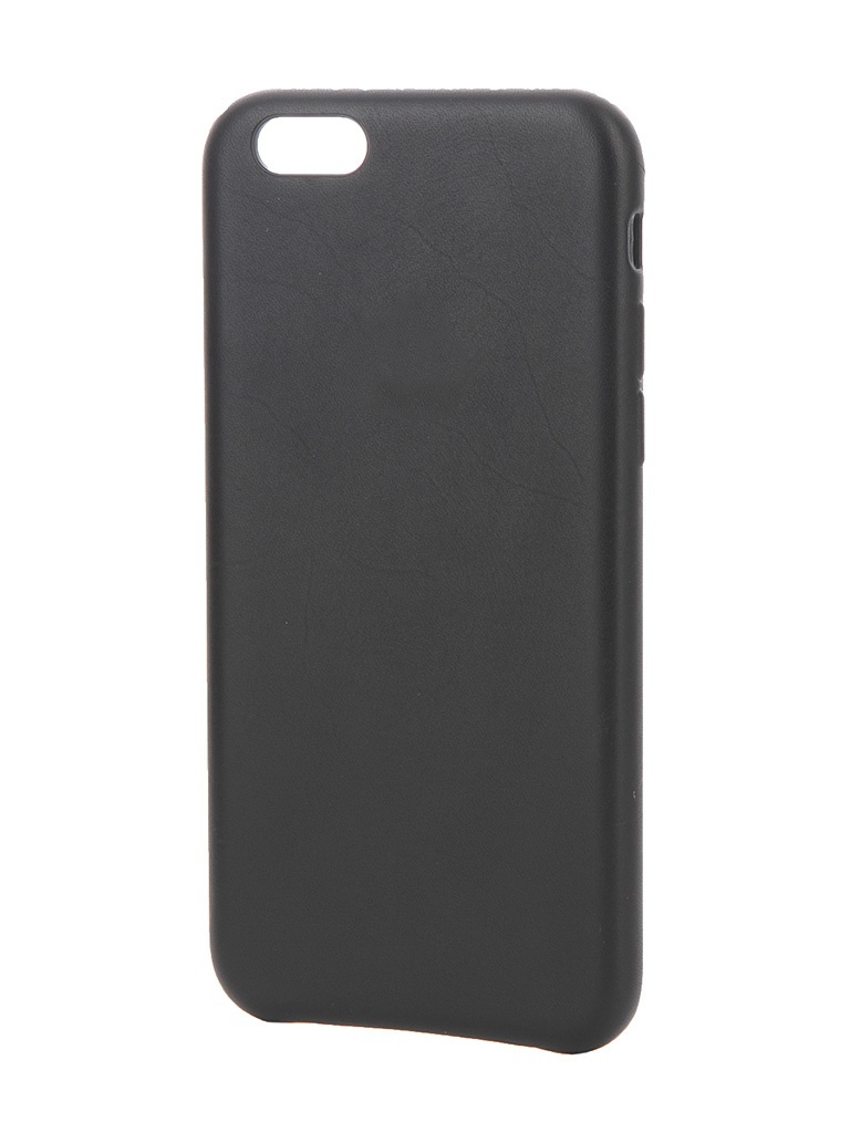 Apple Аксессуар Чехол APPLE iPhone 6S Leather Case Black MKXW2ZM/A