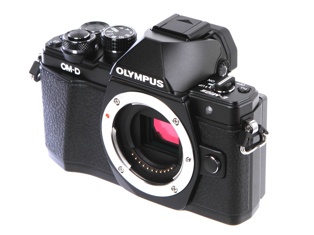 Olympus Фотоаппарат Olympus OM-D E-M10 Mark II Kit 14-42 mm Pancake + 40-150 mm R Black-Black-Black