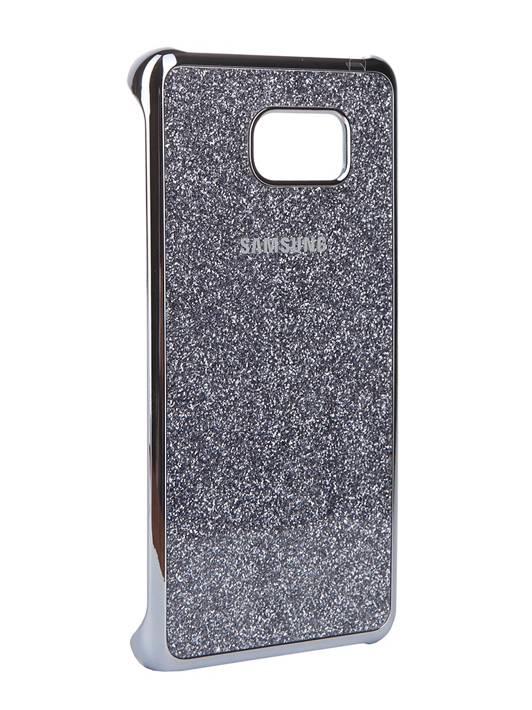 Samsung Аксессуар Чехол Samsung Galaxy Note 5 Glitter Cover Silver EF-XN920CSEGRU