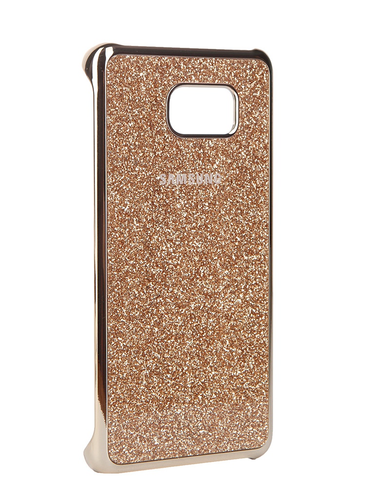 Samsung Аксессуар Чехол Samsung Galaxy Note 5 Glitter Cover Gold EF-XN920CFEGRU