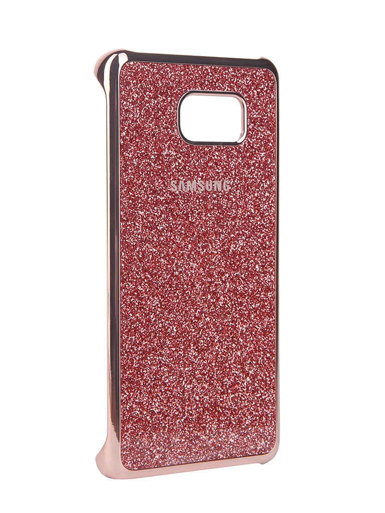 Samsung Аксессуар Чехол Samsung Galaxy Note 5 Glitter Cover Pink EF-XN920CPEGRU