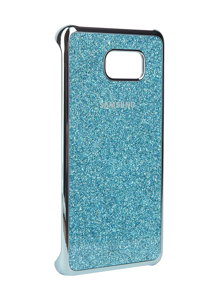 Samsung Аксессуар Чехол Samsung Galaxy Note 5 Glitter Cover Blue EF-XN920CLEGRU