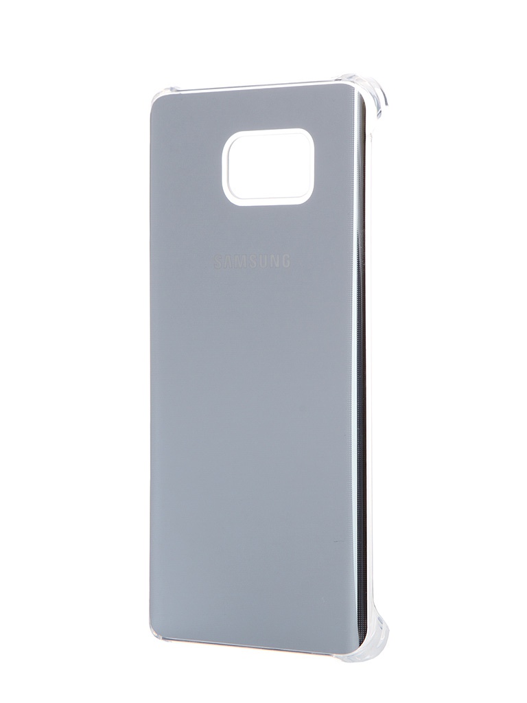 Samsung Аксессуар Чехол Samsung Galaxy Note 5 Glossy Cover Silver EF-QN920MSEGRU