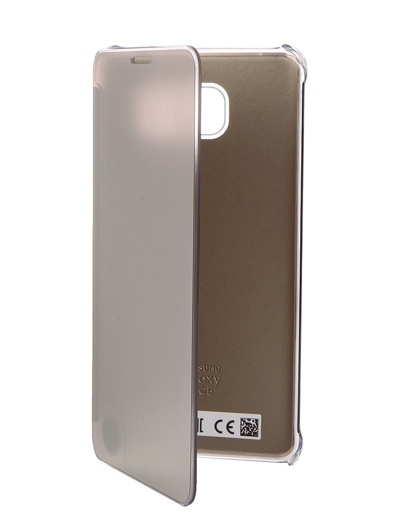 Samsung Аксессуар Чехол Samsung Galaxy Note 5 Clear View Cover Gold EF-ZN920CFEGRU