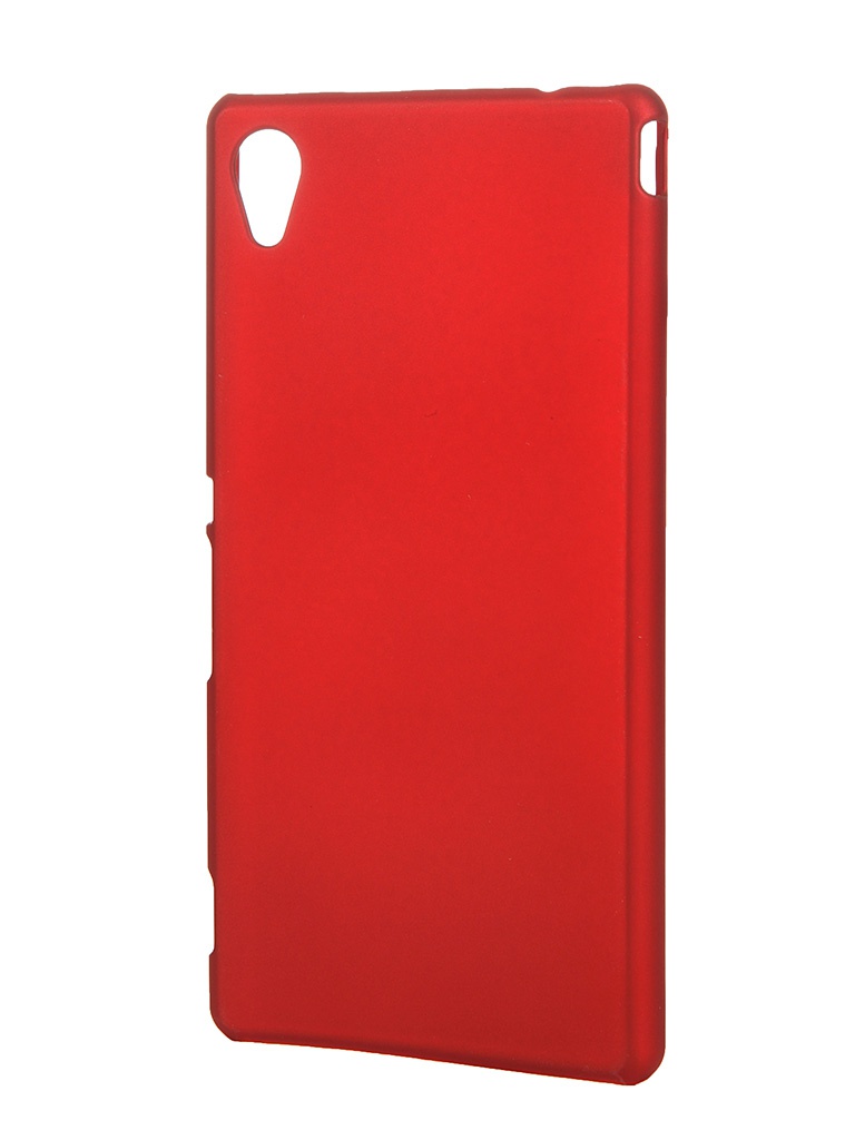  Аксессуар Чехол Sony Xperia M4 Aqua SkinBox 4People Red T-S-SXM4A-002 + защитная пленка