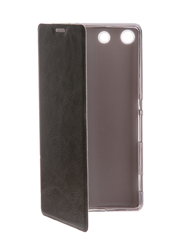  Аксессуар Чехол Sony Xperia C5 Ultra SkinBox Lux Black T-S-SXC5U-003