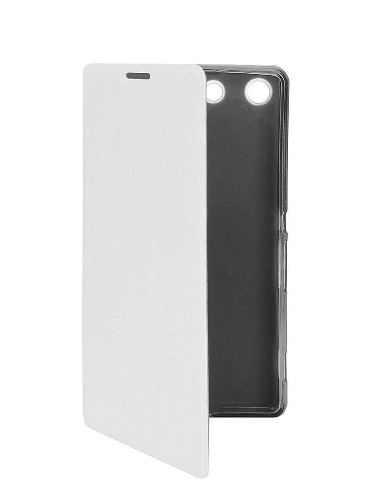  Аксессуар Чехол Sony Xperia M5 SkinBox Lux White T-S-SXM5-003