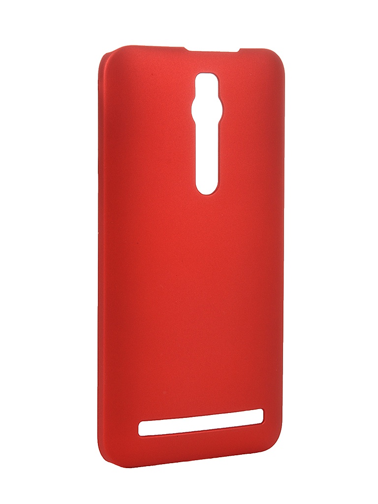  Аксессуар Чехол-накладка ASUS ZenFone 2 ZE551ML/ZE550ML SkinBox 4People Red T-S-AZ2-002 + защитная пленка