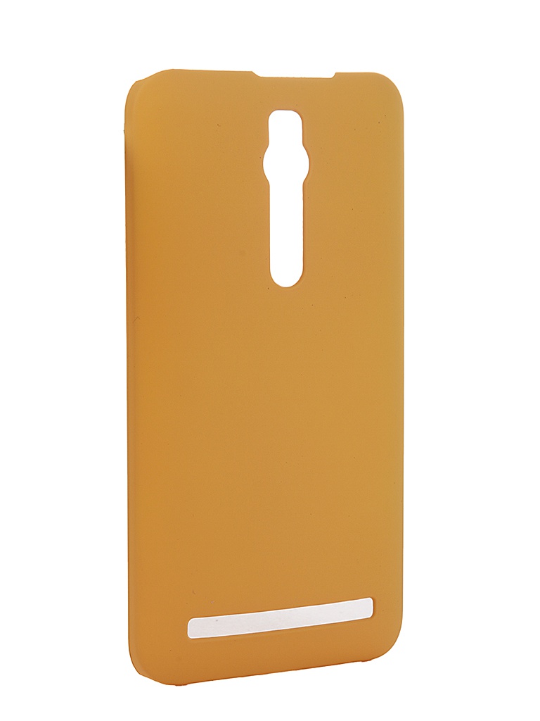  Аксессуар Чехол-накладка ASUS ZenFone 2 ZE551ML/ZE550ML SkinBox 4People Yellow T-S-AZ2-002 + защитная пленка