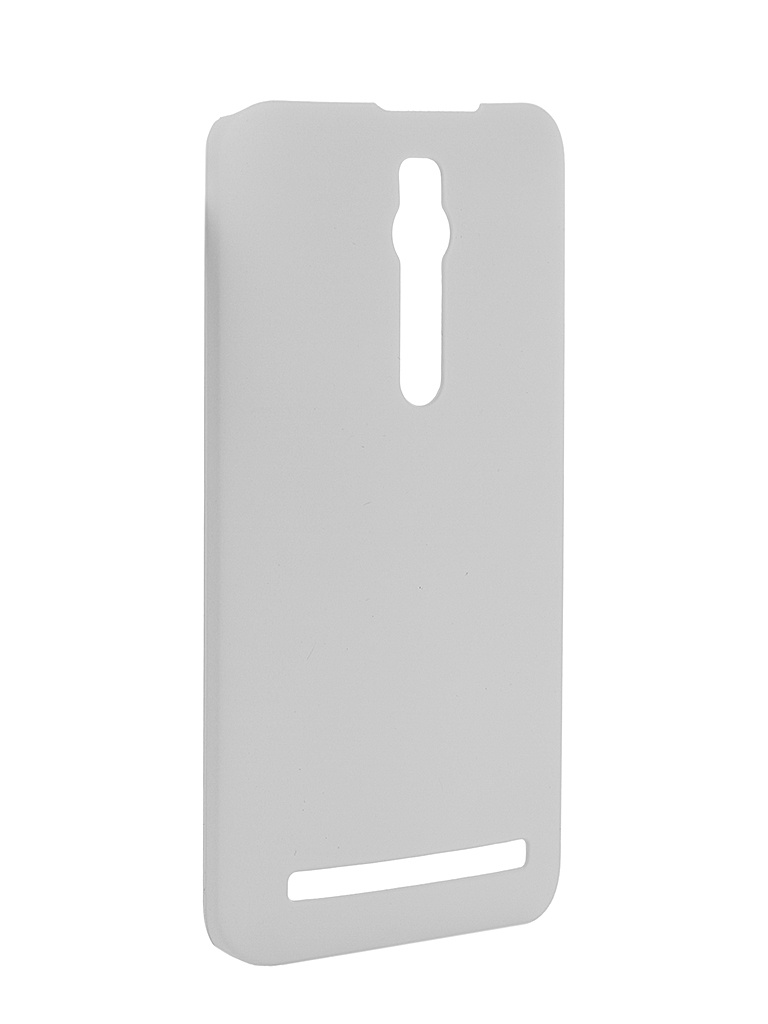  Аксессуар Чехол-накладка ASUS ZenFone 2 ZE551ML/ZE550ML SkinBox 4People White T-S-AZ2-002 + защитная пленка