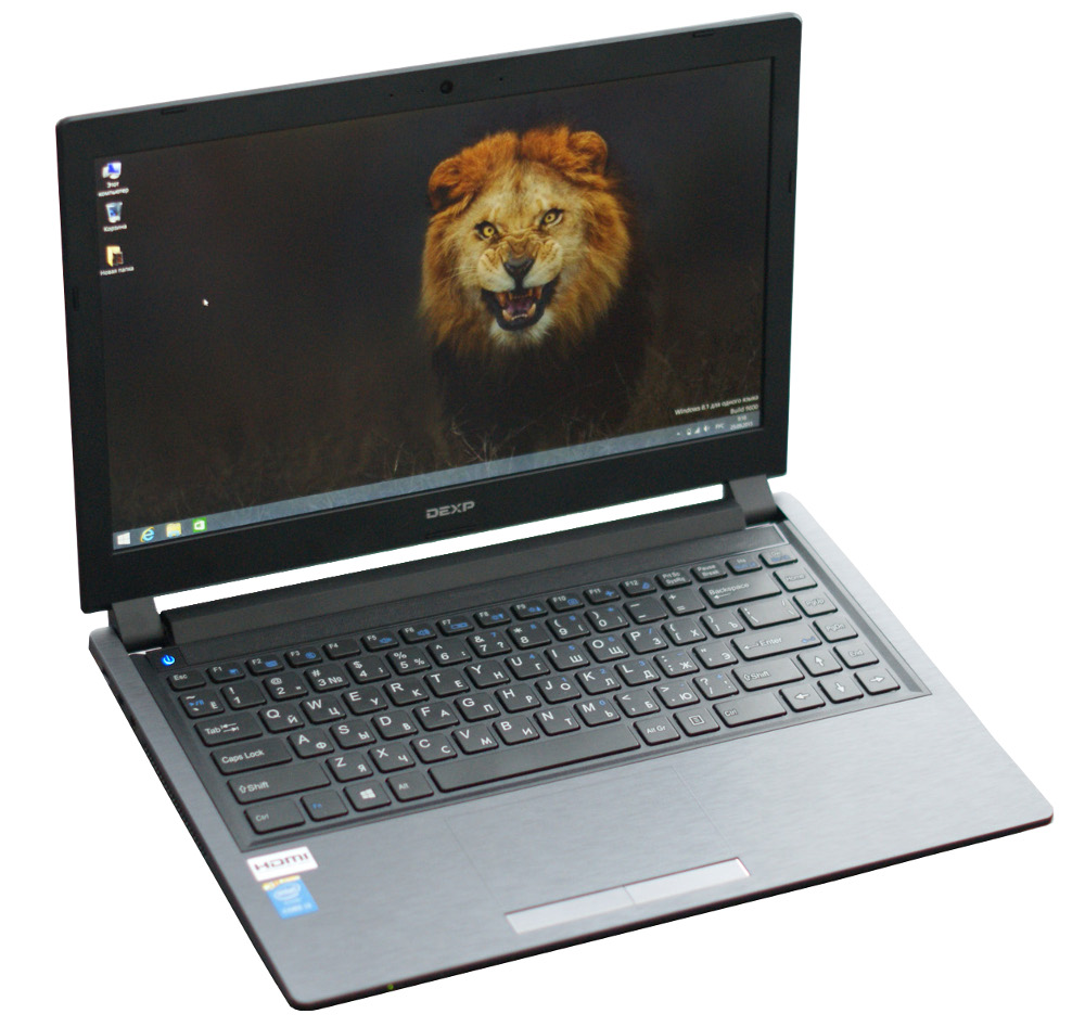  Ноутбук DEXP Apollo M104 0811259 Intel Core-i3 5005U 2.0 GHz/4096Mb/500Gb/No ODD/Intel HD Graphics/Wi-Fi/Bluetooth/Cam/14.0/1920x1080/Windows 8.1