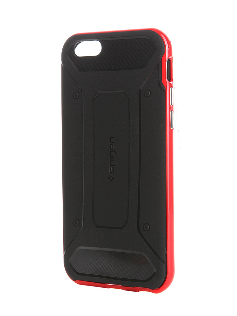 SGP Аксессуар Чехол SGP Neo Hybrid для APPLE iPhone 6S Carbon Red SGP11623