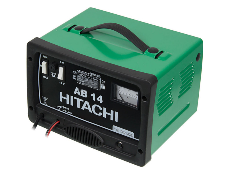 Hitachi Зарядное устройство для автомобильных аккумуляторов Hitachi AB14 99000644