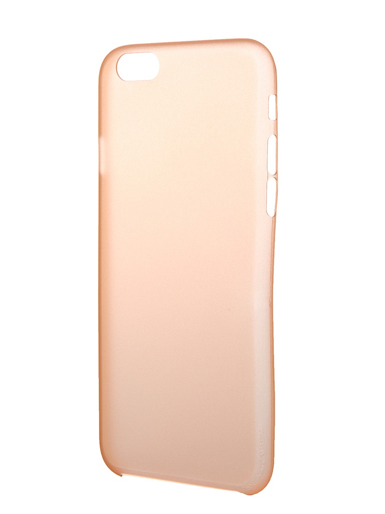  Аксессуар Чехол Platinum для APPLE iPhone 6 0.3mm Orange Matte 4103927