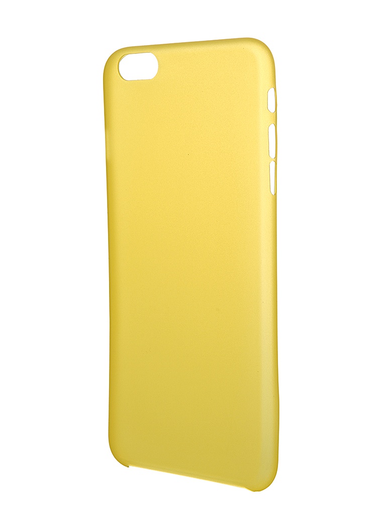  Аксессуар Чехол Platinum для APPLE iPhone 6 Plus 0.3mm Yellow Matte 4103949