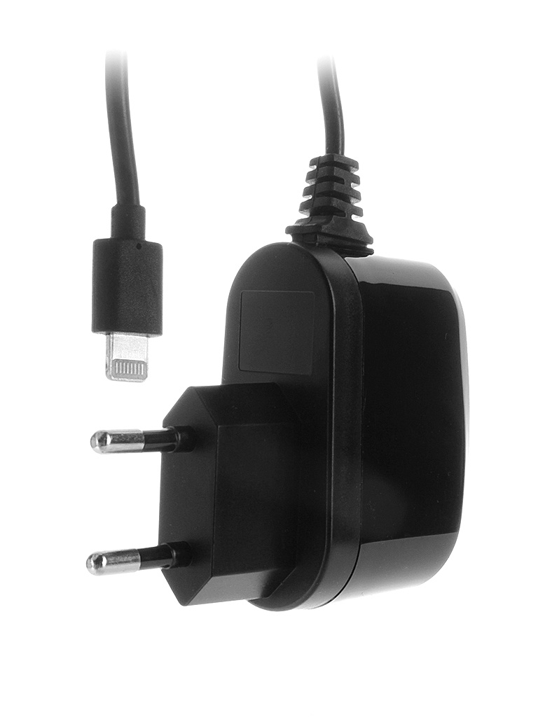  Зарядное устройство Zaryadka 8-pin для iPad Air/Mini/ iPhone 5/5S/5C/6/6 Plus/6S 2100 mA Black сетевое