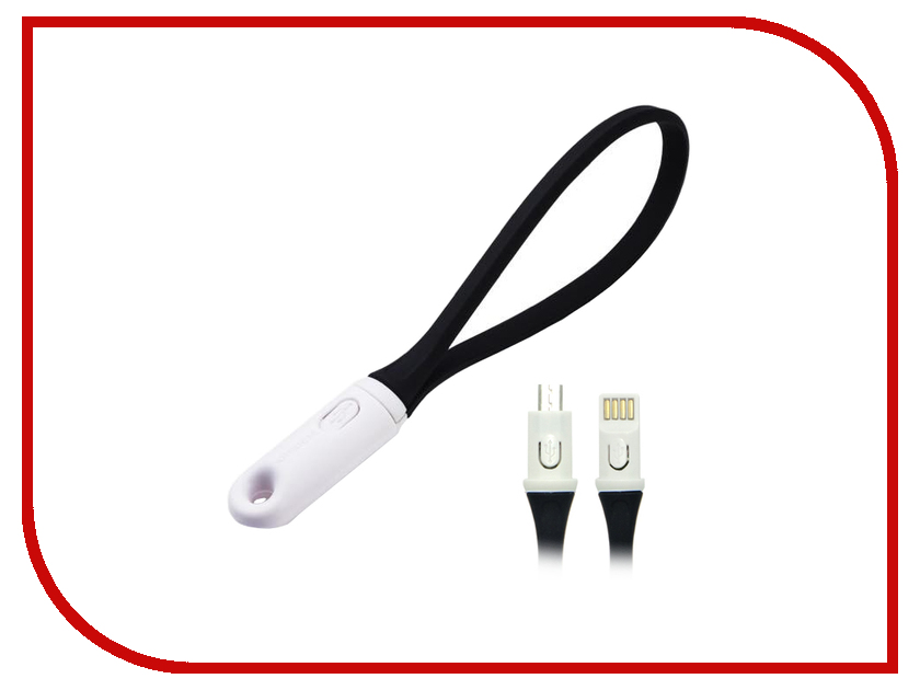 Аксессуар JoyRoom USB - micro USB JR-S100 для HTC/Samsung 18cm Black 52480