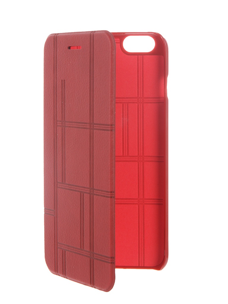  Аксессуар Чехол-книжка MOMAX Elite Case для APPLE iPhone 6 Plus FDAPIP6LBD Red