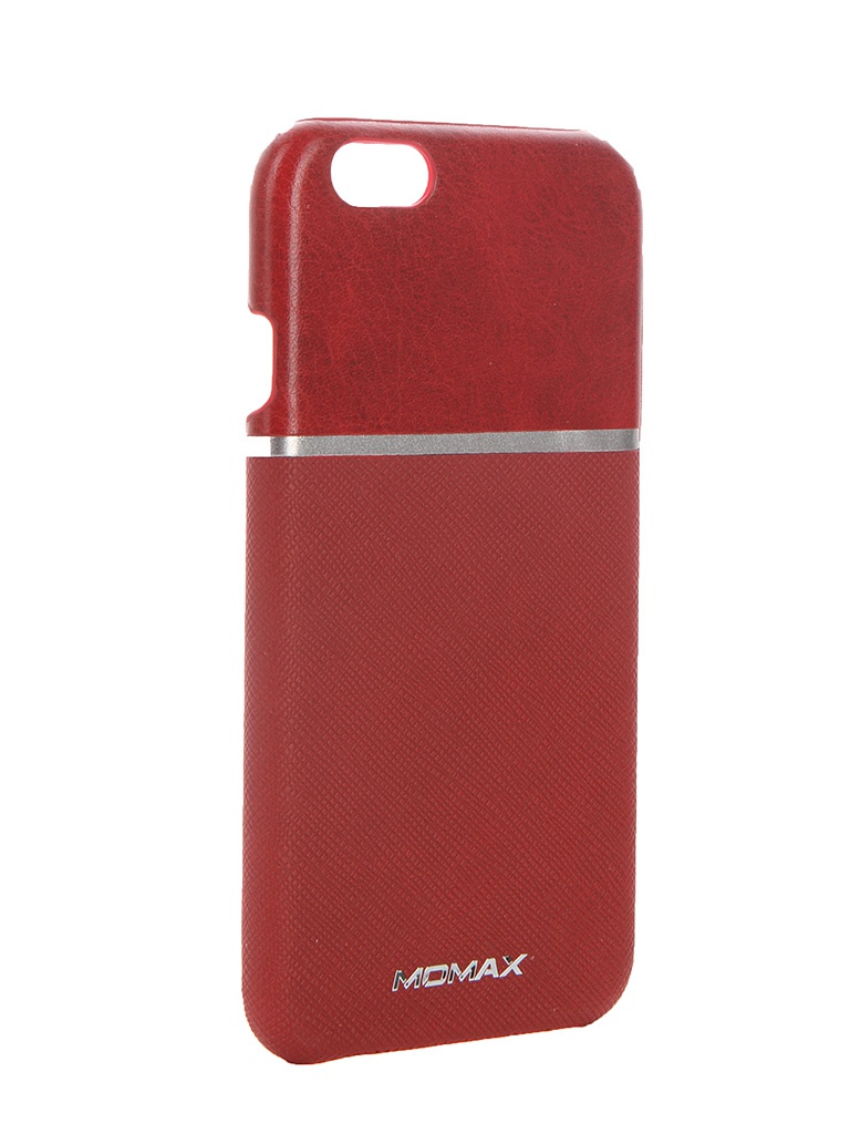  Аксессуар Чехол-накладка MOMAX Elite для APPLE iPhone 6 FTAPIP6BDD Red