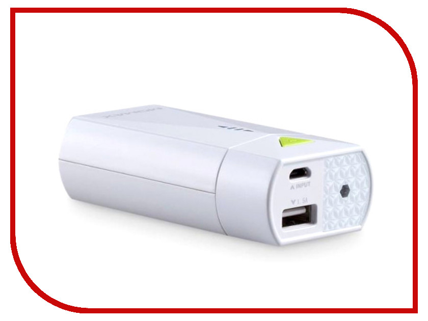  MOMAX iPower S2c 5200mAh IP27CW White