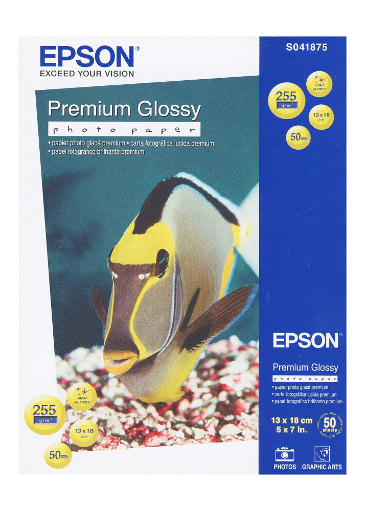 Epson Фотобумага Epson C13S041875 Глянцевая 255g/m2 50 листов