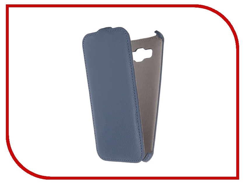   Samsung Galaxy A8 Activ Flip Leather Blue 50786