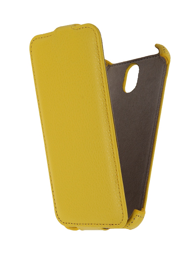  Аксессуар Чехол HTC Desire 526G Activ Flip Leather Yellow 51316