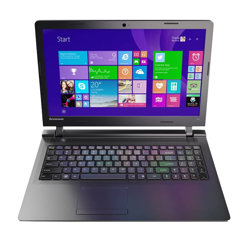 Lenovo Ноутбук Lenovo IdeaPad 100-15 Black 80MJ009SRK Intel Celeron N2840 2.16 GHz/2048Mb/250Gb/Intel HD Graphics/Wi-Fi/Bluetooth/Cam/15.6/1366x768/Windows 8.1