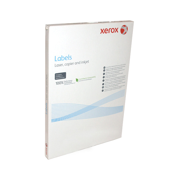 Xerox Бумага XEROX А4 003R97410 самоклеящаяся 33 шт. на лист 100 листов