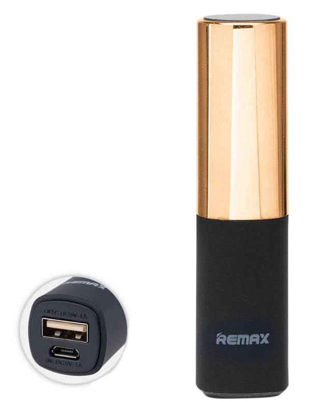  Аккумулятор Remax RBL-12 / RPL-12 Lipmax 2400 mAh Black-Gold 52186