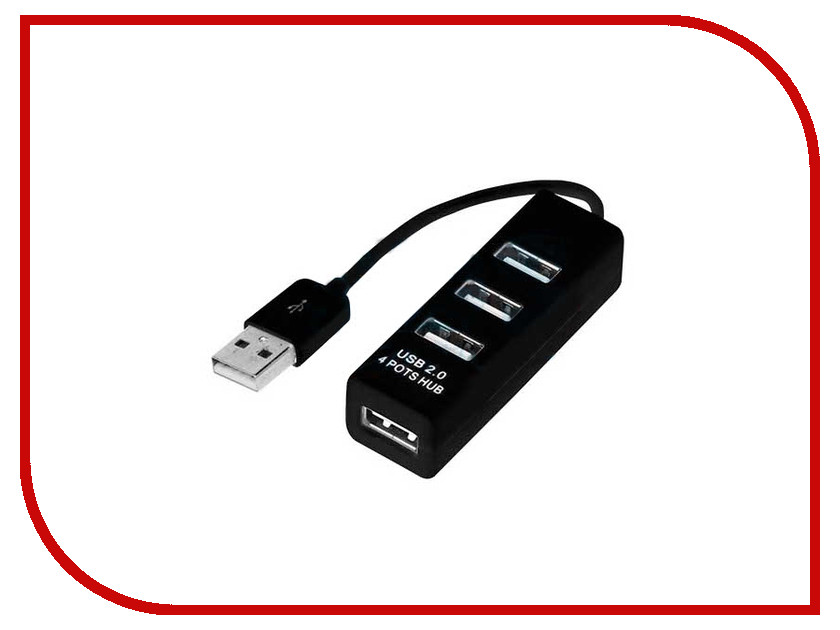  USB Rexant 18-4103 4 ports Black