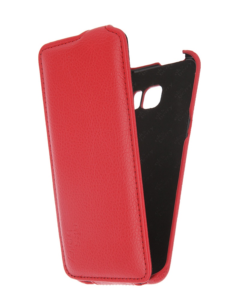  Аксессуар Чехол Samsung SM-G928F Galaxy S6 Edge+ Aksberry Red