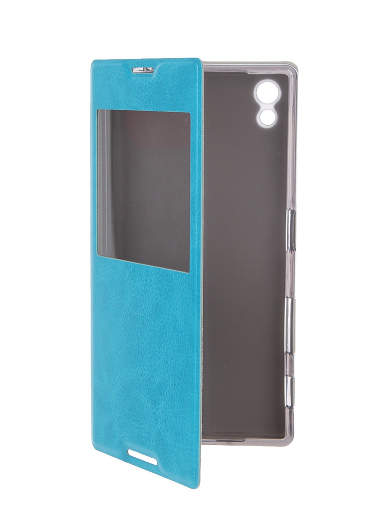  Аксессуар Чехол Sony Xperia Z5 SkinBox Lux AW Blue T-S-SZ5-004