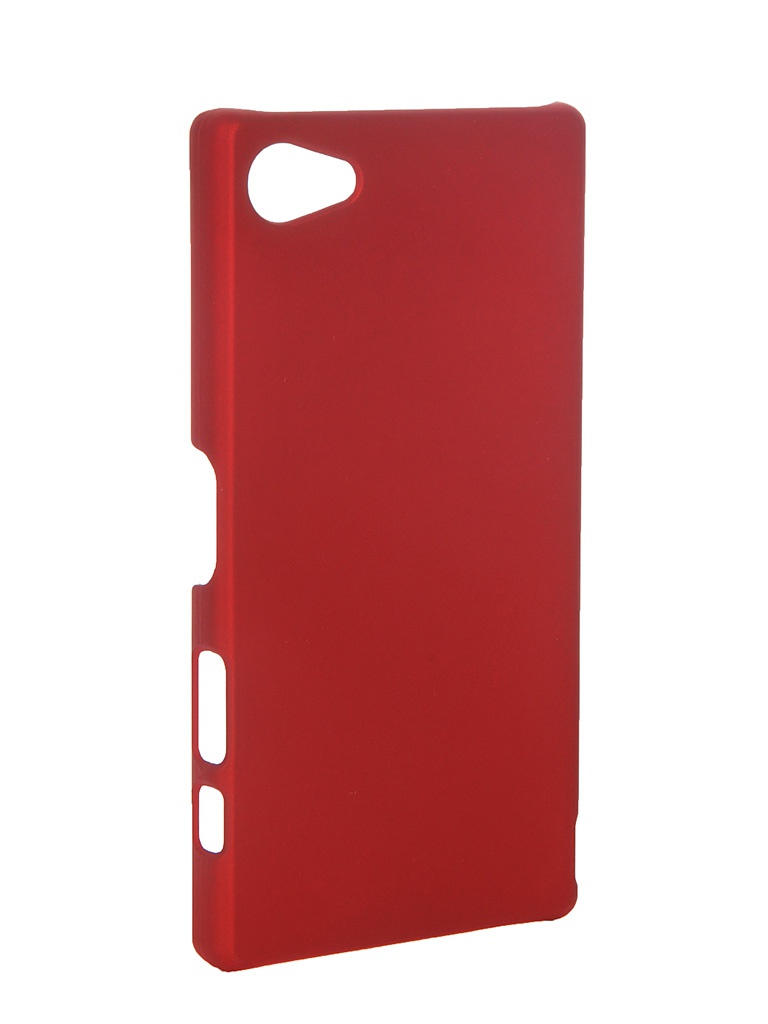  Аксессуар Чехол-накладка Sony Xperia Z5 Compact SkinBox 4People Red T-S-SXZ5C-002