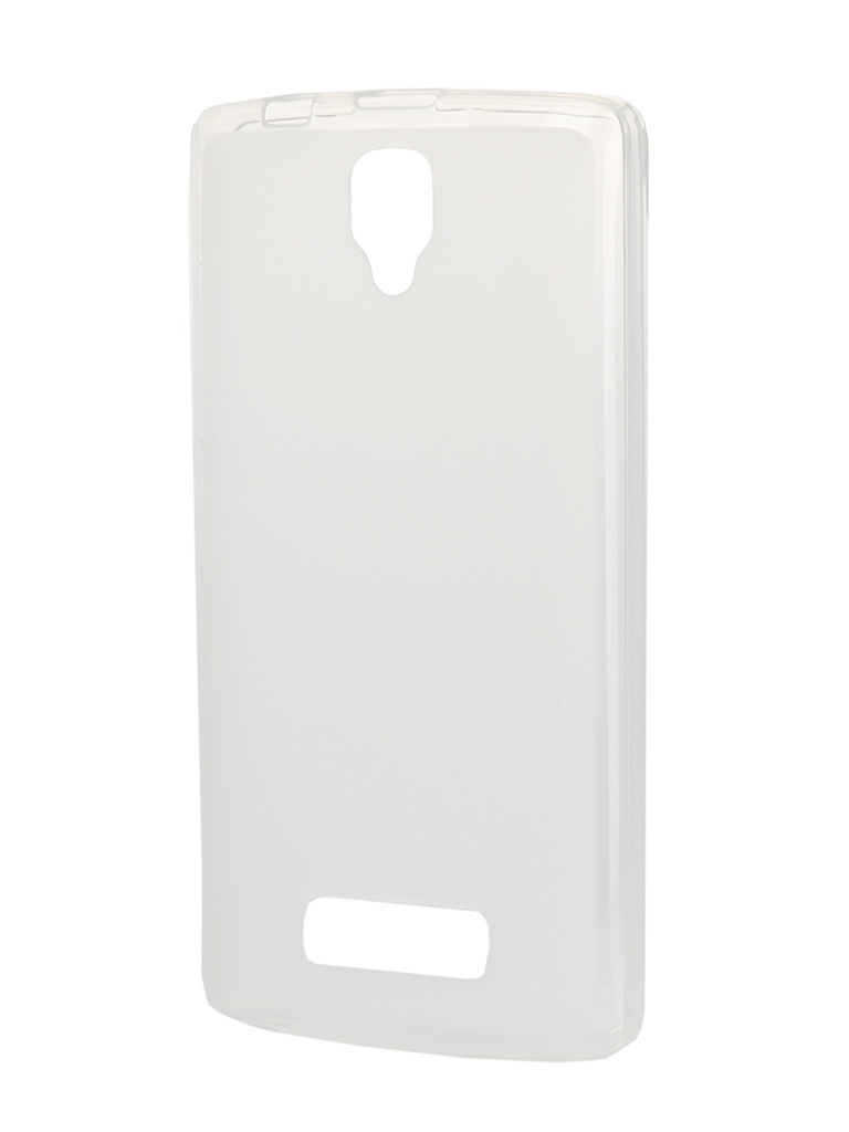  Аксессуар Чехол-накладка Lenovo A2010 SkinBox 4People Silicone Case Transparent T-P-LA2010-002
