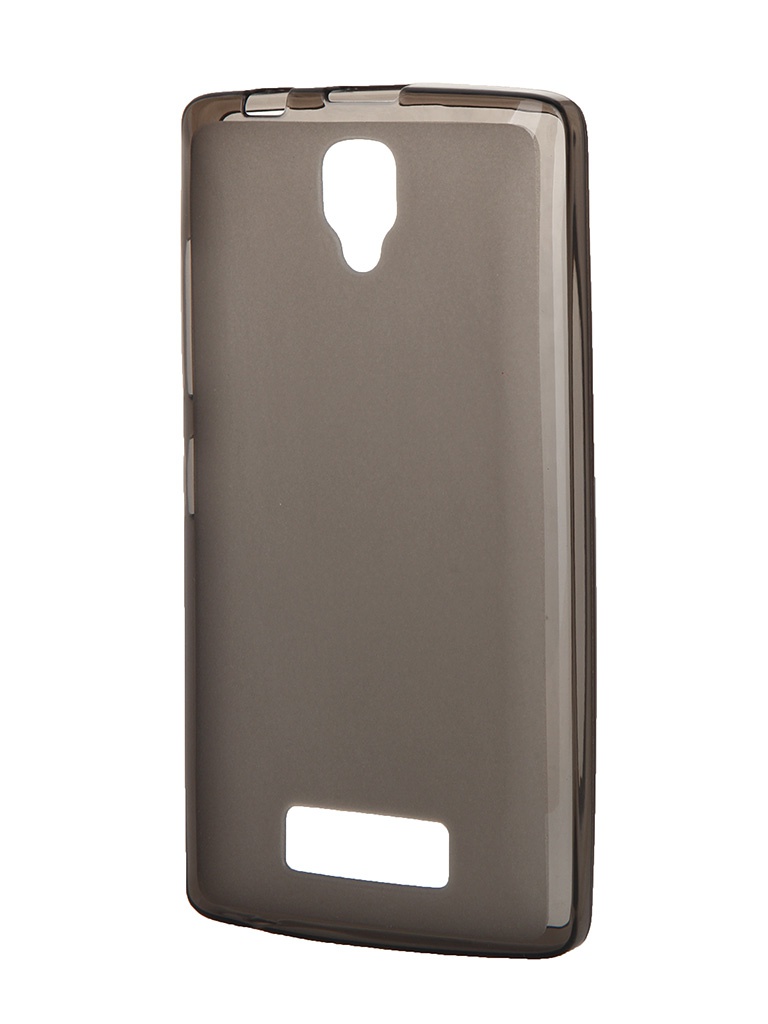  Аксессуар Чехол-накладка Lenovo A2010 SkinBox 4People Silicone Case Brown T-P-LA2010-002