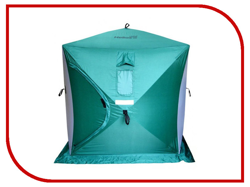 Палатка Helios Куб 1.5x1.5m Green-Grey