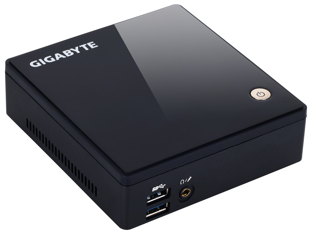 Gigabyte Неттоп GigaByte BRIX GB-BXi5-5200 (Intel Core i5-5200U 2.2GHz/No RAM/No HDD/No DVD/Intel HD Graphics 5500/Wi-Fi/Gigabit LAN/no OS)