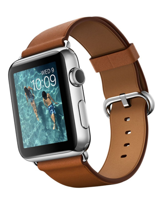 Apple Умные часы APPLE Watch 42mm with Saddle Brown Classic Buckle MLC92RU/A