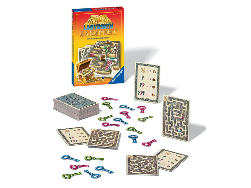  Настольная игра Ravensburger Лабиринт В поисках сокровищ 26584